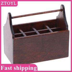 ZTOYL💝 1Set 1:12 Dollhouse Miniature Toolbox Handmade Doll House Accessories Tools Sets