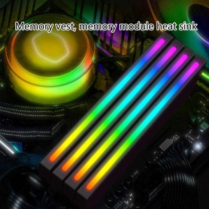 ARGB Memory Heatsink Stylish PC Memory Heat Sink Advanced ARGB ...