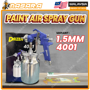 Nasara S-770S 4001 High Pressure Paint Air Spray Gun Set 1.5mm 2.0mm Nozzle 1000CC Capacity Penyembur Cat