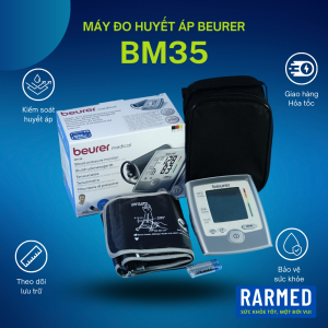 Máy đo huyết áp bắp tay tự động BEURER BM35 đo nhanh chính xác