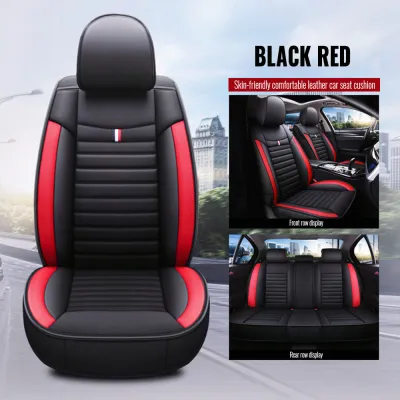 5PCS/set Universal PU Leather Car Seat Cover Protector Myvi/Axia Saga/Ativa/Bezza/Viva/Wira/Waja/Kancil/Kenari/Kembara