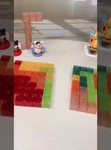 FCBABYSHOME    Educational Magnetic Building Blocks Large Piece Construction Toys for 3-6 Year Olds