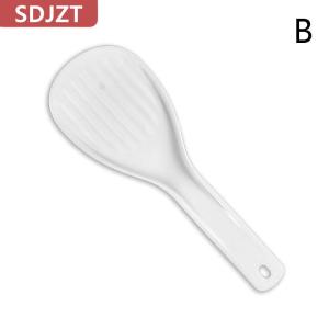 [COD] SDJZT ช้อนข้าวขนาดใหญ่ช้อนรับประทานอาหารทำจากพลาสติกแบบไม่ติดอุปกรณ์ในห้องครัวอุปกรณ์แบบม้วนช้อนตักข้าวอุปกรณ์ครัวแบบหนา
