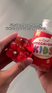 BIYODE +DHA For Kids Gummies Vitamins C For in Development Boosts Immune Promoting in Development Child Development Helps Height Growth Supplementation Of Micronutrients For Childrens Growth
