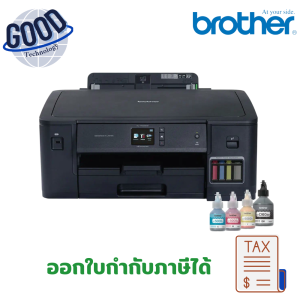 เครื่องพิมพ์ไร้สาย  brother ( รุ่น HT -t4000DW ) สีดำ
