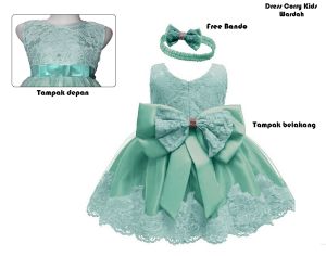 KP-Dress anak Perempuan umur 1-5 tahun / dress Pesta anak / dress brokat kupu lokal murah / Dress corry GOOD QUALITY