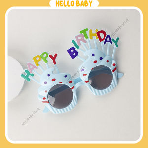 Kính bánh kem cupcake Happy Birthday phụ kiện sinh nhật - họp lớp - tiệc party - phụ kiện chụp ảnh