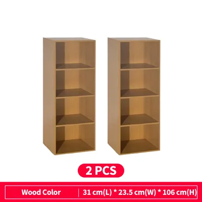 HomePro Storage Cabinet Bookcase Bookshelf Space Saver Multi Function Simple Style Morden Organizer