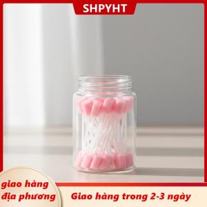 [COD] SHPYHT Giao hàng địa phương 100Pcs Dùng Một Lần Miệng Tăm Bông Miếng Bọt Biển Gậy Mềm Chăm Sóc Răng Miệng Làm Sạch Gạc Nha Khoa Làm Sạch Răng Cho Nhà Điều Dưỡng Bệnh Viện