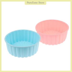 [PureZone] 6 inch Charlotte Bánh Pan Silicone Cheesecake không dính Vòng Silicone nướng Khuôn bánh khuôn mẫu cho Dâu Tây Shortcake Tart Pie
