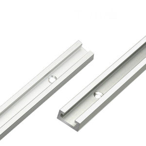 DIYMO 800mm Length T-track T-slot Miter Track Jig T Screw Fixture Slot 19x9.5mm M8 Nut Track Clamp Set for Table Saw Router Table Woodworking Tool