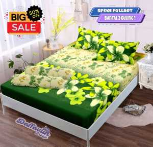 Promo ( GRATIS ONGKIR ) Seprei Motif Karakter Anak Fullset Bantal & Guling Ukuran No 1 No 2 No 3