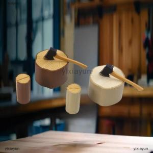 [COD] yixiayun 1 12 Dollhouse Simulation Axe Wooden Stake Model Dollhouse Miniature Farm Decoration Toys Dolls House Micro Scene Photo Props