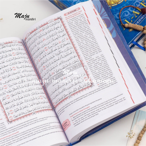 Alquran dan Terjemahannya Ukuran A5 Lengkap 30 Juz Mushaf Al-Aleem Maju Mandiri Sukamaju Quran Terjemah Khat Usmani Standar Depag RI