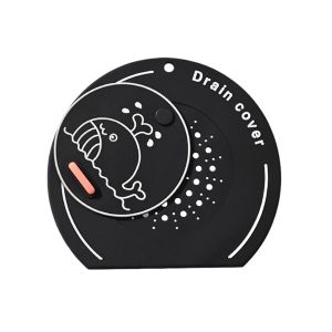 MIRELINA Silicone Nắp thoát nước sàn Cá voi hoạt hình Chống mùi hôi Tấm lót sàn thoát nước Sáng tạo Chống côn trùng Tấm lọc cống Dụng cụ thu gom tóc trong phòng tắm