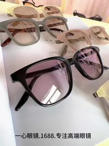 Niche trendy designer eyewear fog Season Seven Collaboration jerry Liu Dannas same style sunglasses made of acetate material
