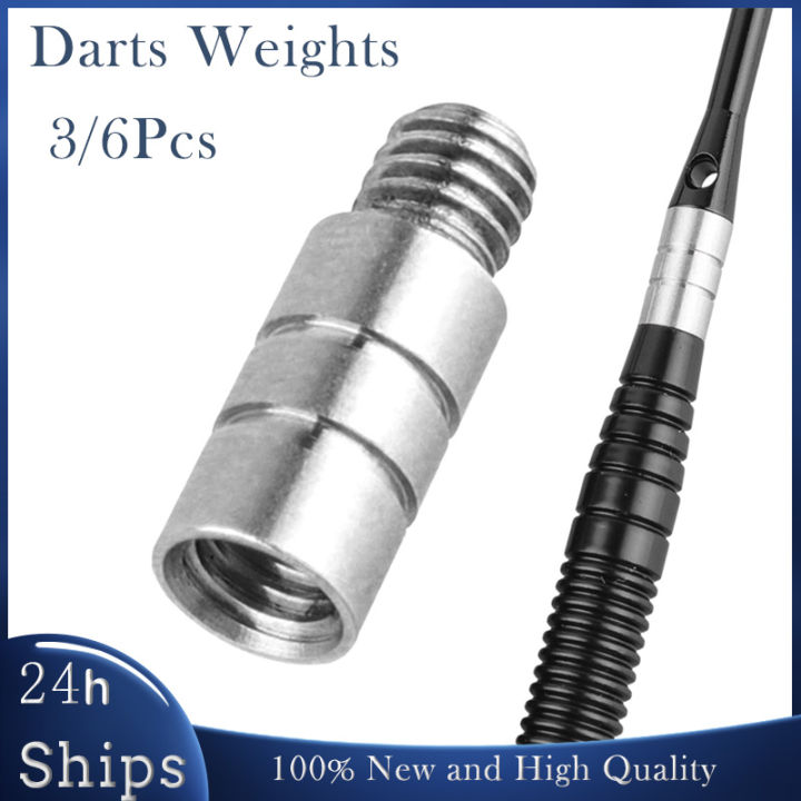 3/6PCS Darts Weights 2BA thread Darts Counterweight 2g Darts Pin