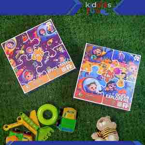 Mainan Puzzle Edukasi Anak | Jigsaw Puzzle 4 in 1 Ocean Explorers | Magnetic Puzzles for Kids
