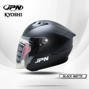 HELM JPN HALF FACE PREMIUM KYOSHI STANDARD SNI THE NEW MODERN APPEARANCE JAP STYLE MODE SUNMORI GANTENG SUPER NYAMAN MODERN GREY MATTE ABU2 DOFF MIRIP KAIROZ ABS ORIGINAL ANTI KRUPUK