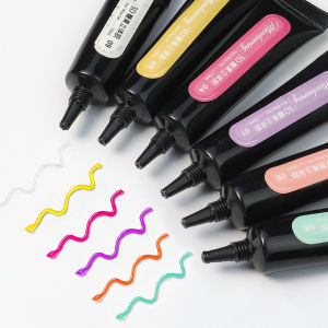 5D เจลที่น่าสนใจ: เจลนูน, เจลปั้นนูน, เจลใส แบบหลอด ลากเส้น สีสดใส หรือไม่ เพิ่มเยลลี่ ไซรัป, เพ้นท์เจล, เพ้นท์นูน Miss Cheering Solid Gel Drawing Gummy ซึ่งเป็นที่นิยมในการผ่อนหน้าไปดู!