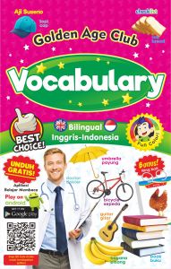Kartu Belajar Anak Golden Age Club Vocabulary Bahasa Inggris Indonesia