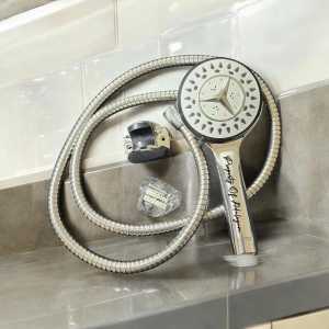 MERCY Hand Shower Mandi 3 In1 Shower Kamar Mandi Satu Set 5 Mode Shower Head Simple Kepala Pancuran Set