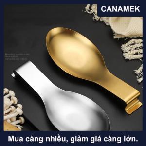 【CANAMEK】 Cá hình dạng thép không gỉ muỗng phần còn lại dày nấu ăn muỗng tự chọn Clip Turner khay khách sạn nhà hàng nhà bếp đồ dùng chủ tiện ích