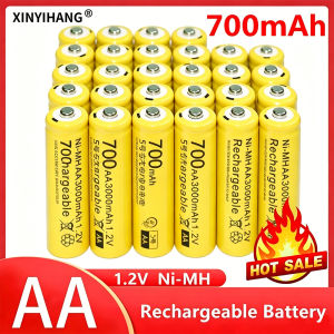 AA 1.2V 700mAh Ni-CD/Ni-MH Rechargeable AAA Batteries 1200+ Times Cycle Reusable Eco-Friendly