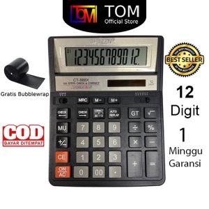 Kalkulator CT-888X 12 Digit - Calculator Check Dual 2 Power