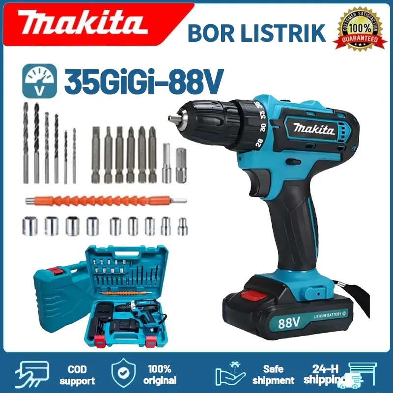 MAILTANK Mesin Bor Baterai Tangan/Cordless Drill Battery/Bor