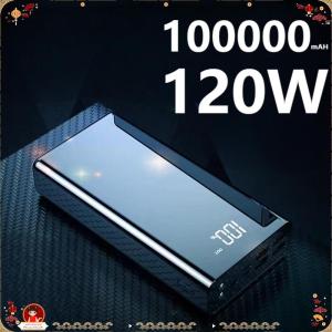261 Sạc dự phòng dung lượng lớn 100000mah có đèn pin màn hình led hiện thị phần trăm (hàng mới 100%)