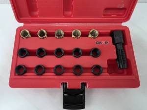 CHOP ชุดซ่อมเกลียวหัวเทียน ซ่อมเกลียว ซ่อมหัวเทียน ชุดซ่อมหัวเทียน 16 ชิ้น ของแท้ สินค้าพร้อมส่ง