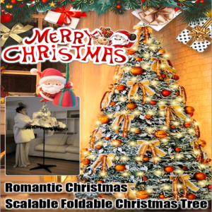 Foldable Christmas Tree Artificial Christmas Tree Easy Assembly Christmas Tree For Indoor Party Home Office Decor
