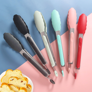 Jearry 9/12 Inch Silicone Food Clip Food Grade Heat Resistant Kitchen Utensils - Lazada