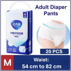 Adult Diaper Pull-Up Pants For Day Or Night Use M/L/XL