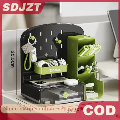 SDJZT 1PC High Appearance Horizontal Desktop Storage Shelf Simple Multi-storey Dormitory Storage Shelf Computer Office Available
