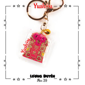 Móc Khóa Yushou Tình Yêu Lương Duyên - Mẫu 39 (Kiểu Omamori) Có sẵn