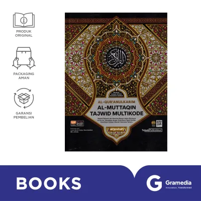 Al-Quran Qosbah Al-Muttaqin Tajwid Multikode A4