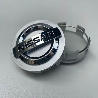 (แท้ พร้อมสต็อก) NISSAN ครอบดุมล้อ ฝาปิดดุมล้อ ฝาครอบดุมล้อ ฝาปิดดุม 54-60 mm โลโก้ติดรถยนต์ โลโก้รถยนต์ ฝาครอบดุมล้อรถ