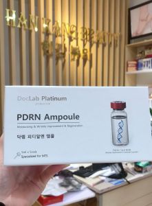 Tế bào gốc mầm cá hồi phục hồi da yếu mỏng dưỡng trắng DocLap Platium PDRN Ampoule