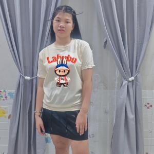 RS - Kaos Wanita Labubu Topi Babyterry M-XL // Kaos Wanita Terbaru