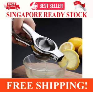 LEMON LIME ORANGE HAND SQUEEZER STAINLESS STEEL MANUAL CITRUS PRESS JUICER KITCHEN GADGET TOOL PROFESSIONAL HAND JUICER