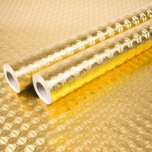 Thickened Waterproof Self-Adhesive Wallpaper Aluminum Foil Paste Kitchen Oil-Proof Paper Cabinet Stove Anti-Scalding Decorative Sticker