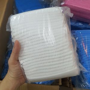 Mũ y tế dùng trong spa chế biến thực phẩm 1 bịch có 100 cái mũ con sâu giá rẻ tiết kiệm