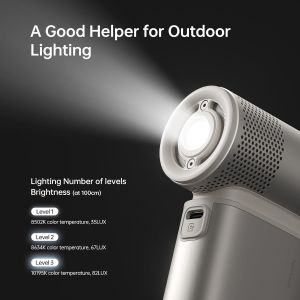 JISULIFE Ultra 2 9000mAH Portable Fan 1 - 100 Speed Control Smart LED Fast Charging 17ms/s Wind Speed