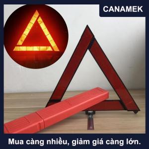 【CANAMEK】 Xe Tripod gấp dừng dấu hiệu phản xạ xe khẩn cấp sự cố cảnh báo tam giác màu đỏ phản xạ an toàn nguy hiểm