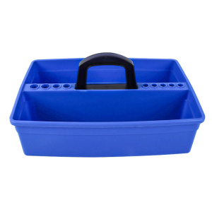 Hộp lưu trữ chai đựng thuốc thử với tổ chức thí nghiệm hóa học tay cầm di động cho phòng thí nghiệm chai Ống nghiệm 43.5x23.5x12cm