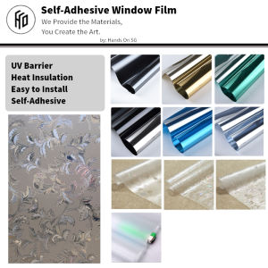 Self Adhesive Privacy Window Film (UV Protection Heat Insulation)