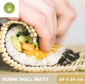 CIVADA FOOD - GULUNGAN SUSHI / SUSHI ROLL MAT / GULUNGAN SUSHI BAMBOO BAMBOO