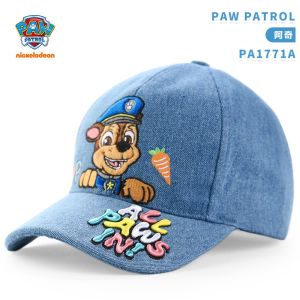 PAW Patrol หมวกเด็กหมวกเบสบอล เด็ก Windproof Shade เด็กชายยีนส์หมวกผ้าฝ้ายหมวกแก๊ป Archi